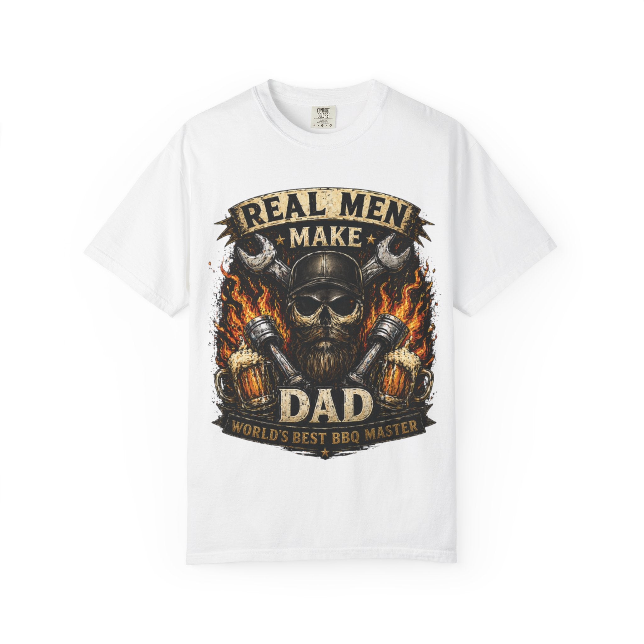 Real Men Make Dad T-Shirt – BBQ Master Father’s Day Gift Tee