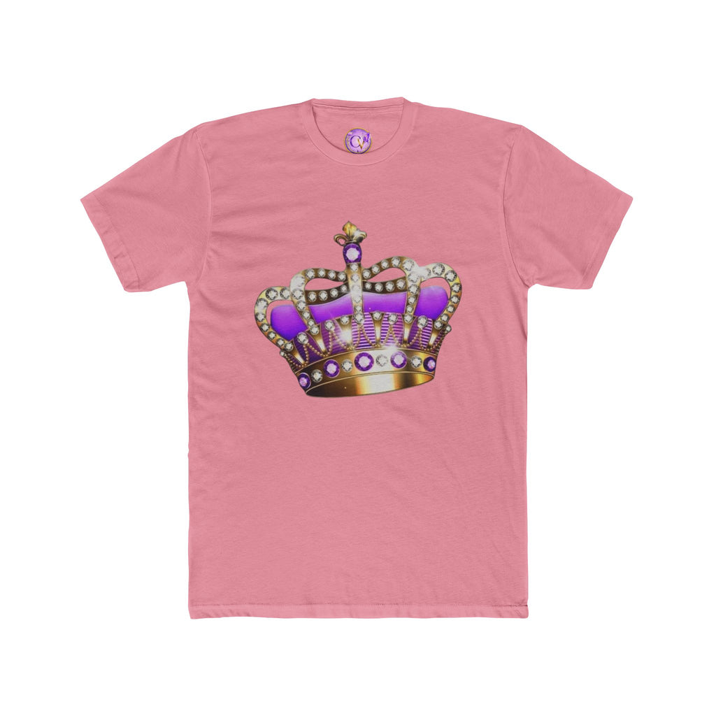 Core Vitality Purple Crown T-Shirt – Royal Graphic Tee (Unisex Streetwear)