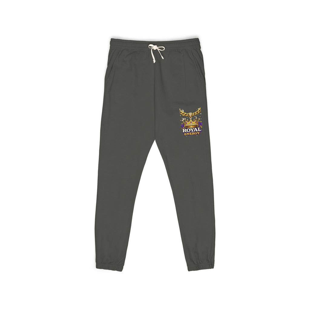 Graphic Jogger Sweatpants — Gold Chain 'BOLYARD' Pocket Print