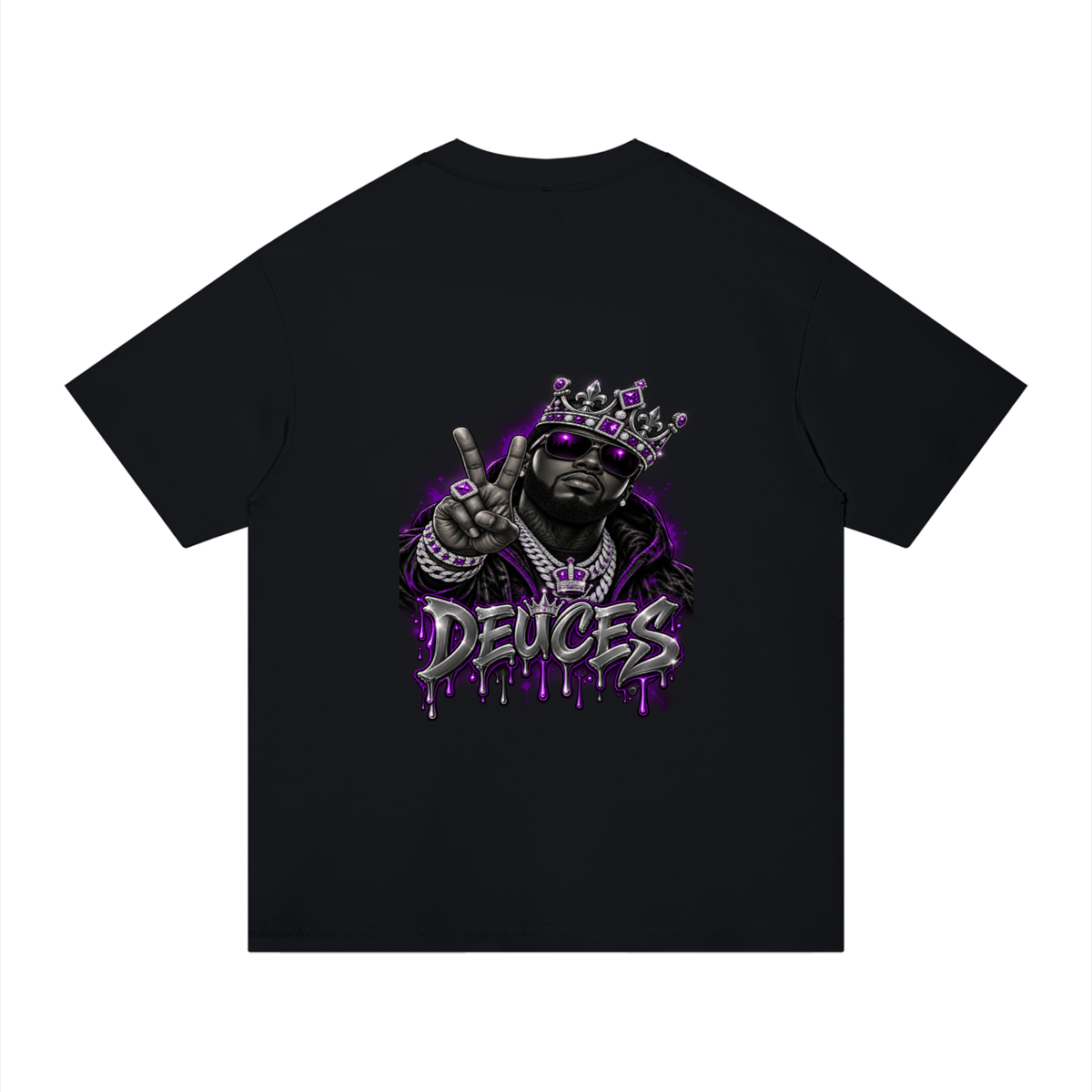 King Moves Deuces Two-Sided Unisex T-Shirt