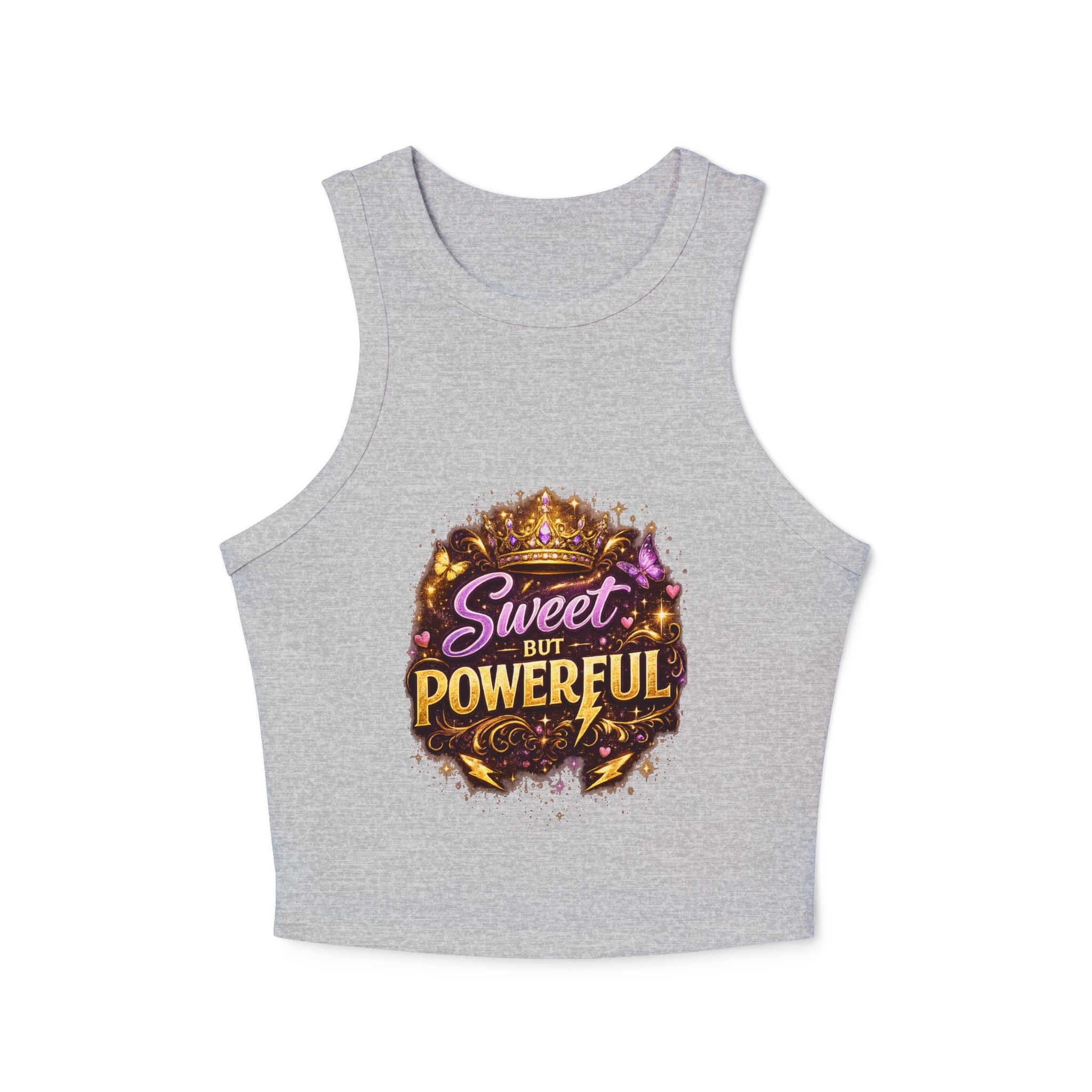 Sweet but Powerful Racer Tank Top