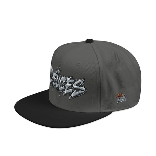 Core Vitality Gray and black cap with 'Lodadosa High Studios' text on a white background