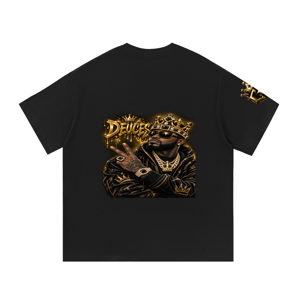 Core Vitality Gold Deuces King Two-Sided Unisex T-Shirt