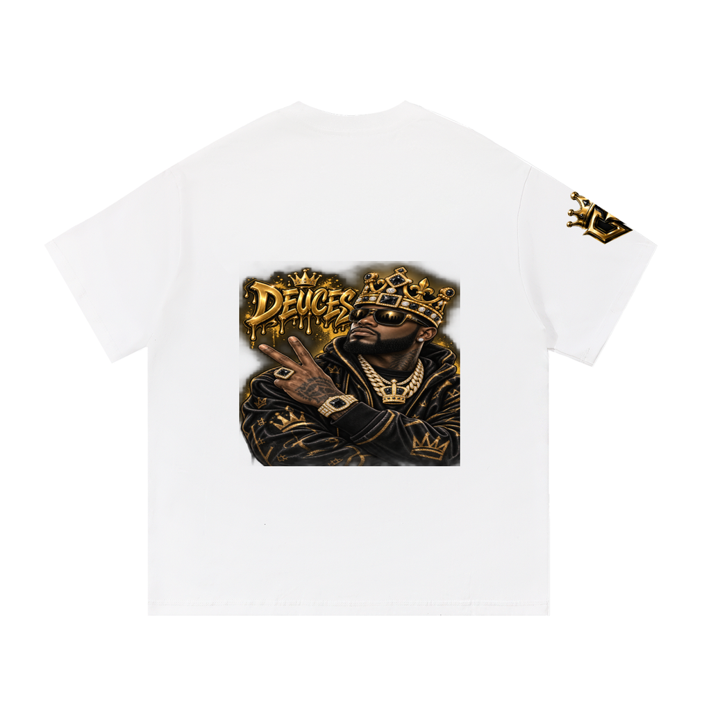 Core Vitality Gold Deuces King Two-Sided Unisex T-Shirt